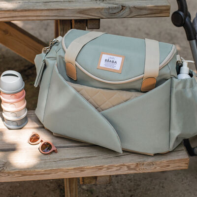 Bolso cambiador Sydney - sage green
