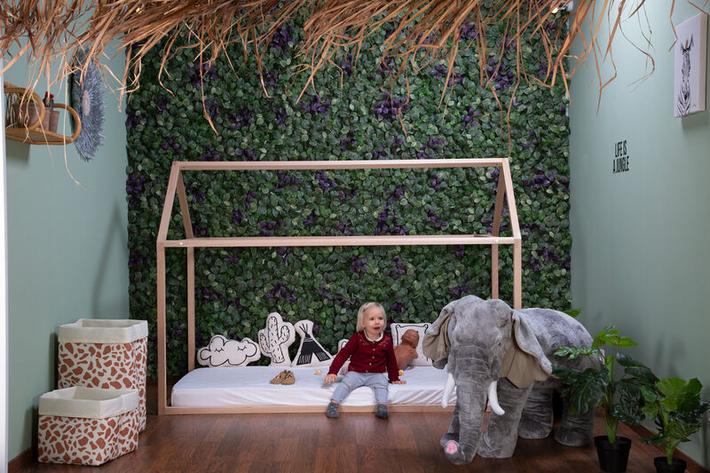 Bed frame 90x200cm House naturel 