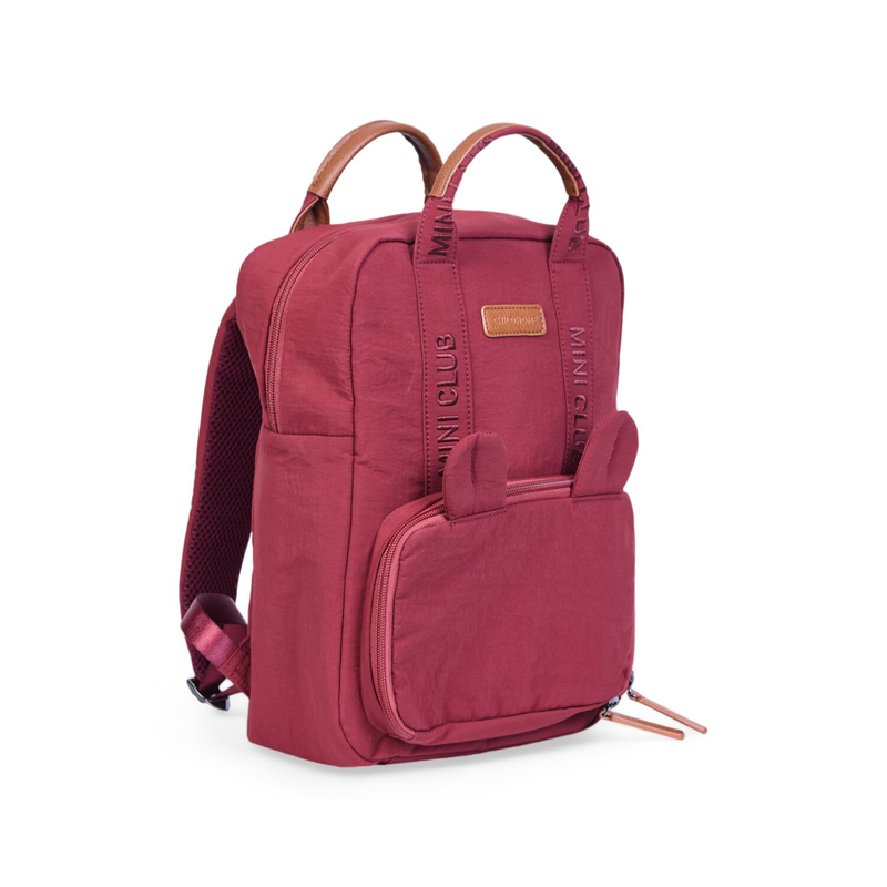 Mini Club Kids Backpack - Signature - Urban - Burgundy