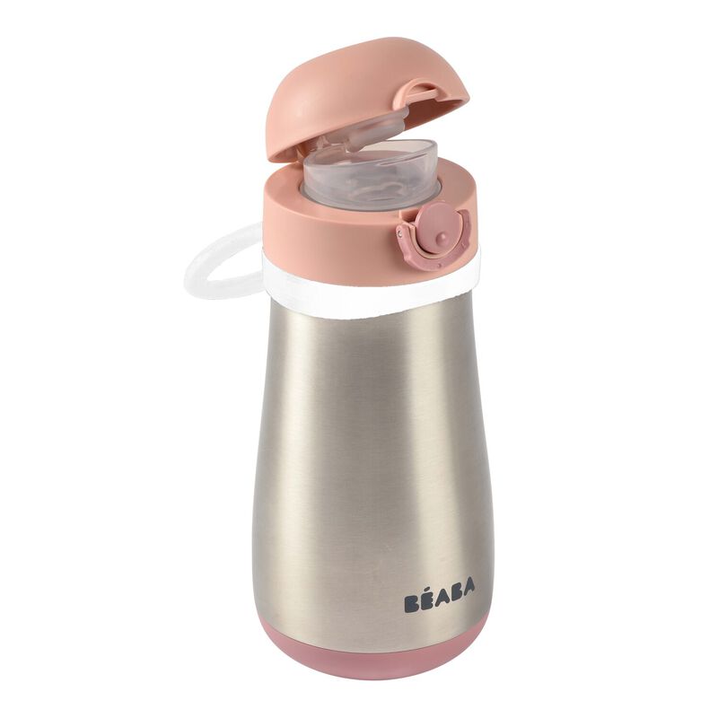 Stainless steel bottle 350 ml old pink