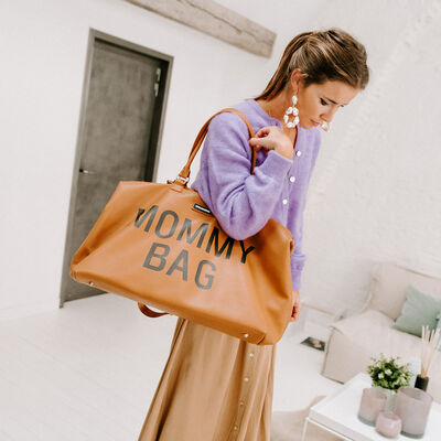 Childhome Mommy Bag - Brown Leatherlook