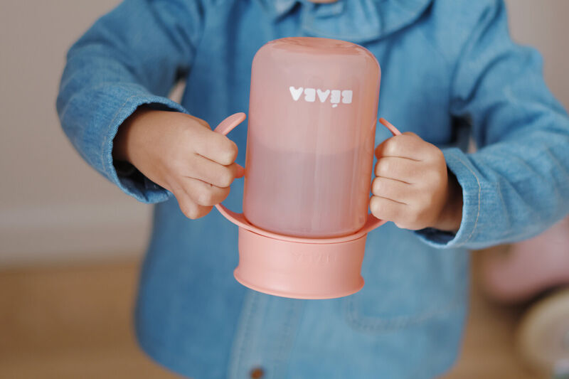 360° learning cup pink