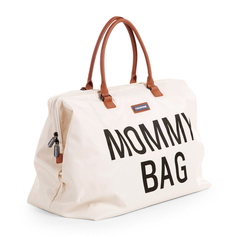 Childhome Mommy Bag - Off White/Black 3.0