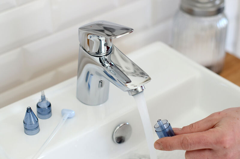 Minidoo Manual Nasal Aspirator blue