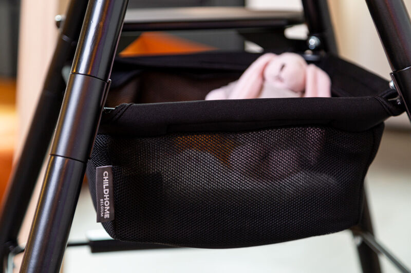 Childhome Evolu Mesh Storage Basket - Black