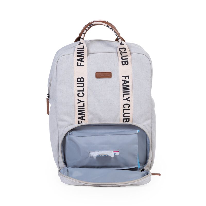 Family Club Signature Sac a Dos - Ecru (Childhome) - Image 12