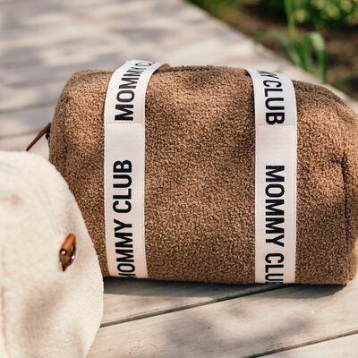 Verzorgingstas Mommy Club - Signature - Teddy Zacht Bruin