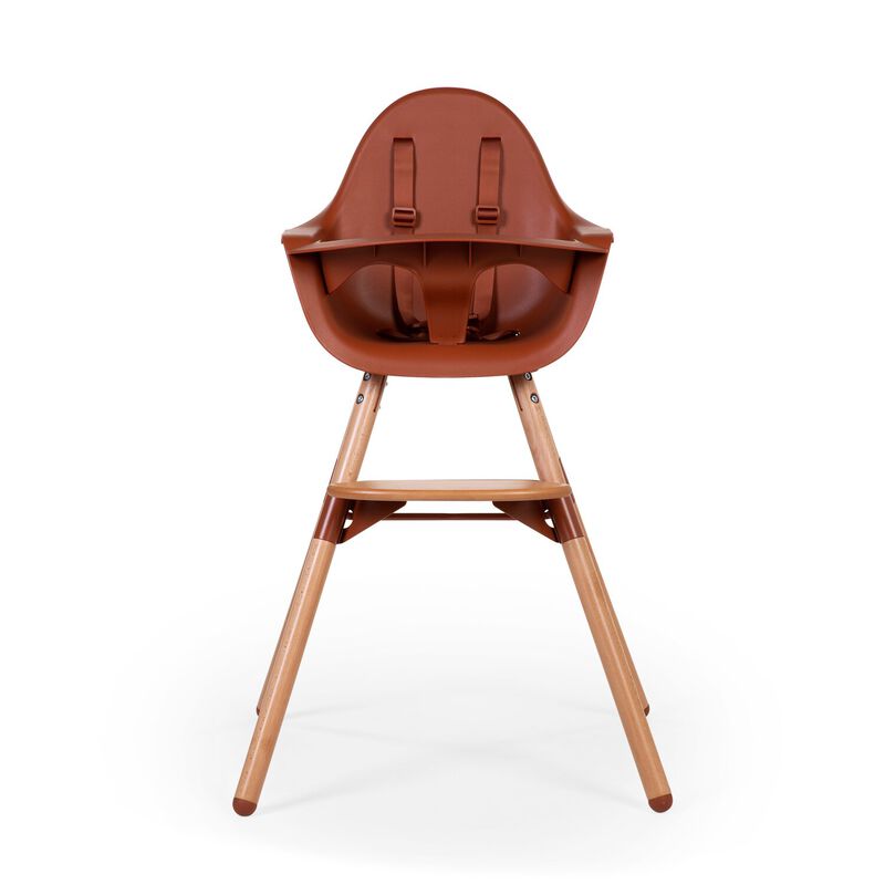 Evolu High Chair - Adjustable In Height (50-75 Cm/*90 Cm) - Rust
