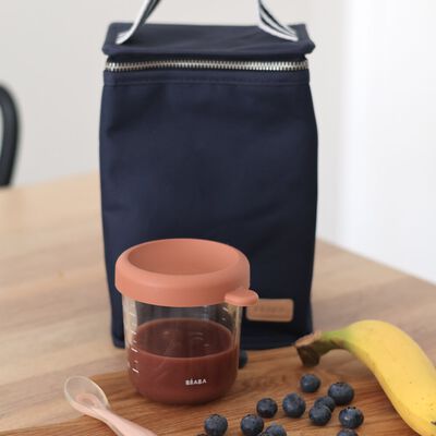 Glass Baby Food Jars 250ML - Terracotta 