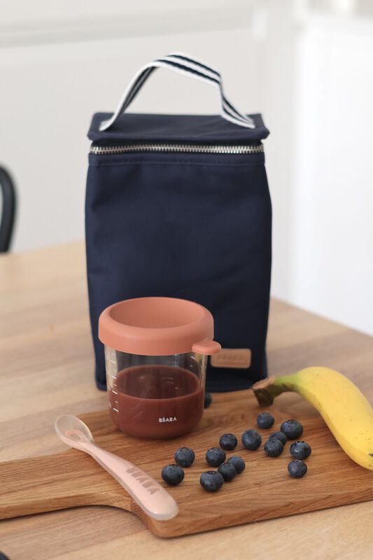 Glass Baby Food Jars 250ML - Terracotta 
