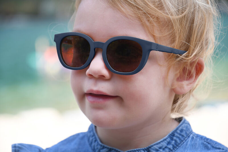 Sonnenbrille 2-4 Jahre SQUARE BRIGHT Nachtblau