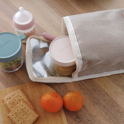 Borsa per il pranzo isolata dal design ecologico - Heather gazelle
