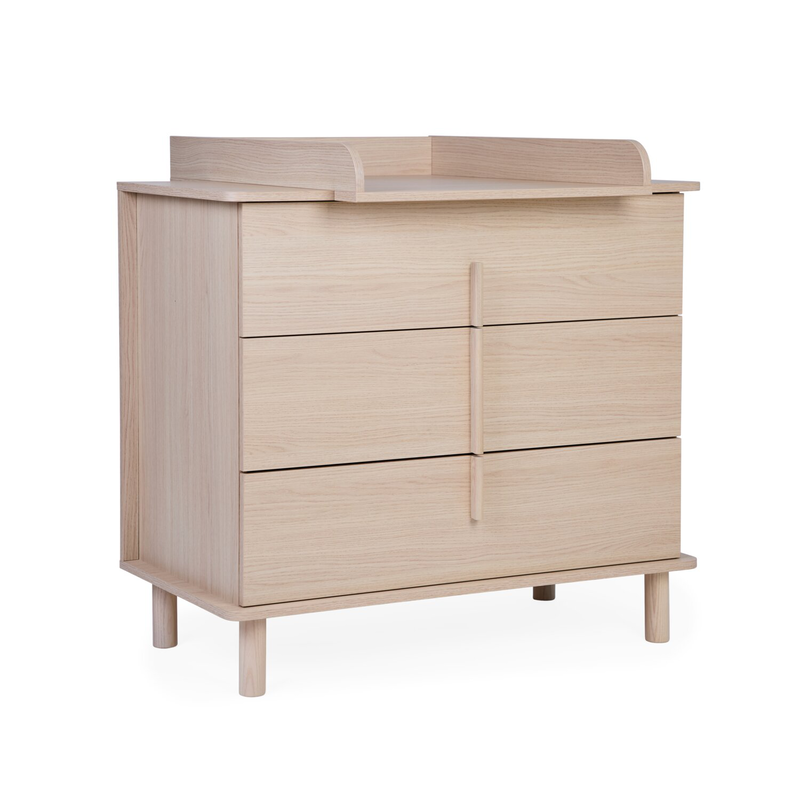 Commode 3 tiroirs Nordica naturel