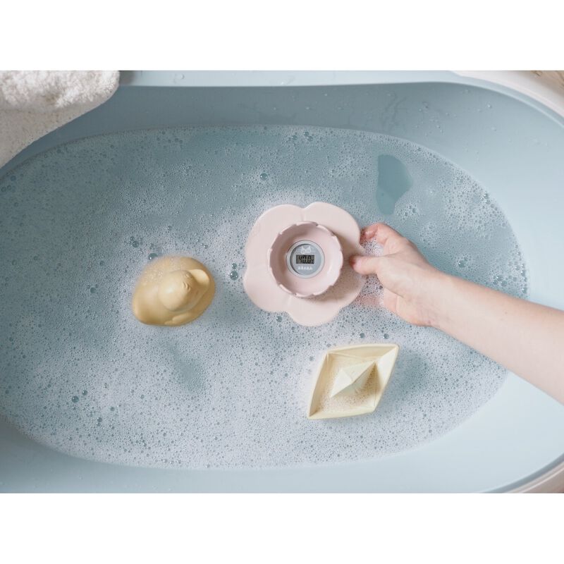 Badethermometer Lotus old pink