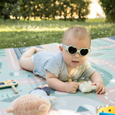 Gafas para 0-9 meses Baby heart - Mint 