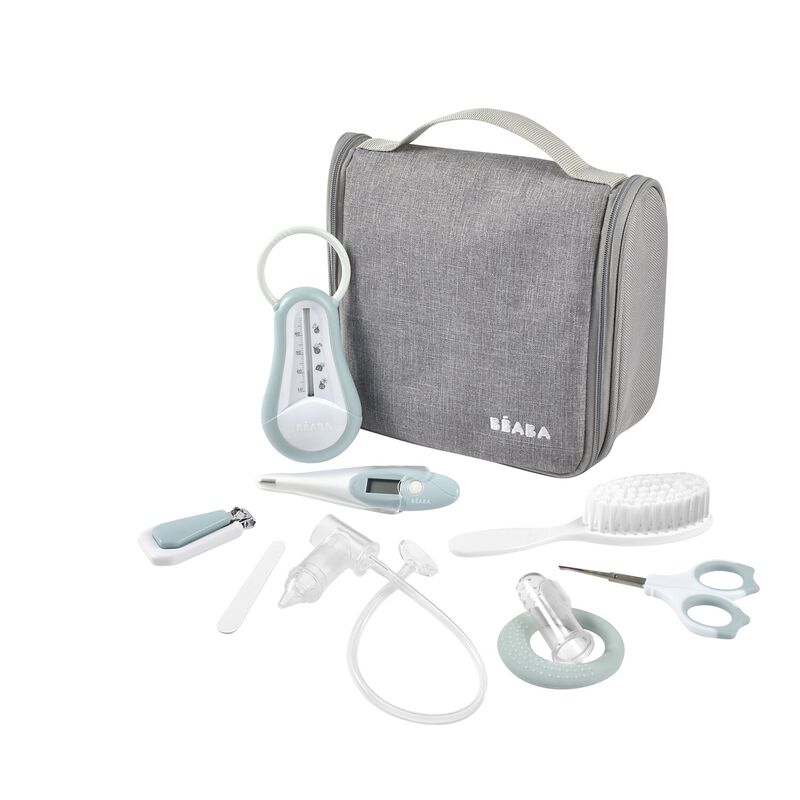 Grooming kit green blue