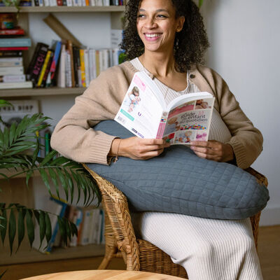 Big Flopsy&trade; - Fleur de coton&reg; gris mineral