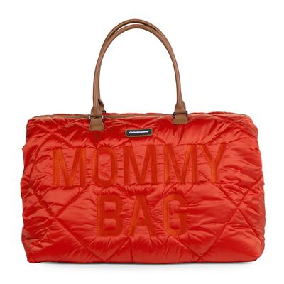 Childhome Mommy Bag Sac à langer - Matelassé rouge