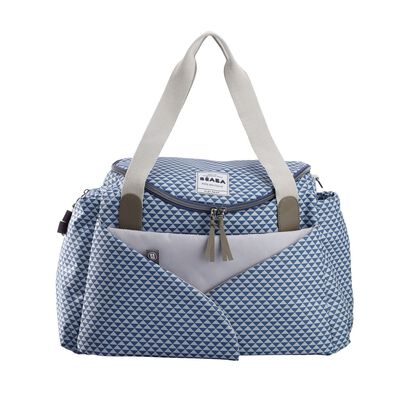 Sac à langer Sydney - Play print Bleu