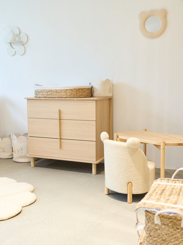 Chest 3 drawers Nordica naturel