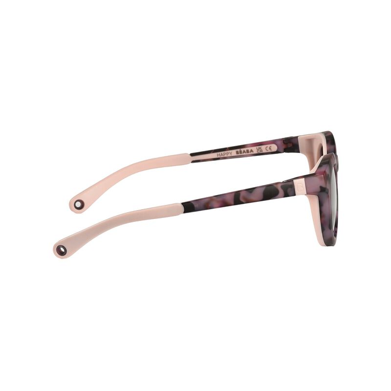 Sunglasses 2-4 years happy pink tortoise