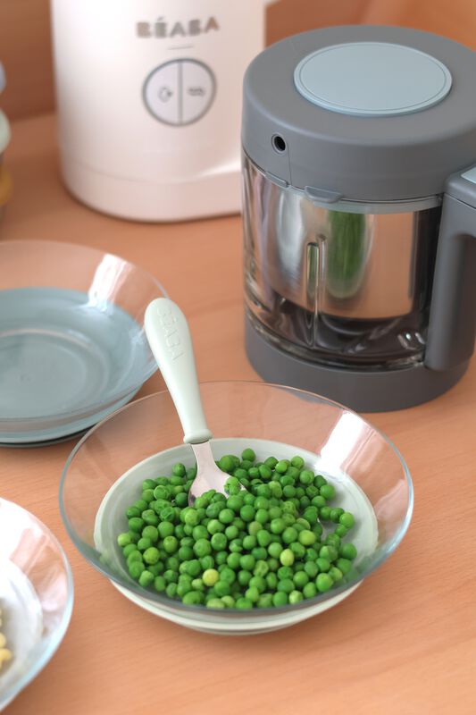 Set de 3 Platos de Vidrio BEABA x DURALEX - Misty green