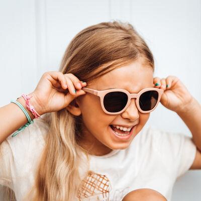 Lunettes 4-6 ans Square Sunny Blush 
