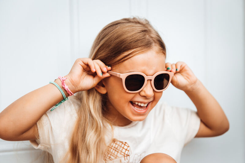 Lunettes 4-6 ans Square Sunny Blush 