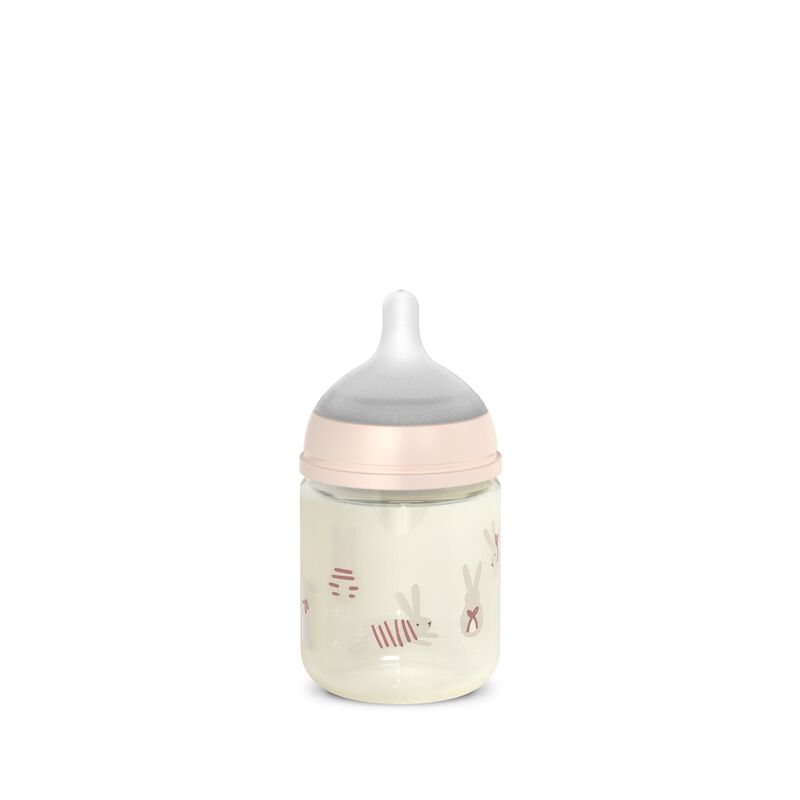 Biberon en verre avec t&eacute;tine SX Pro 120 ml d&eacute;bit S Wonderland
