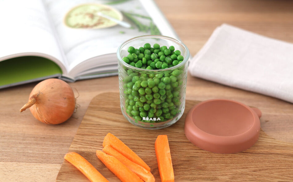 Glass Baby Food Jars 250ML - Terracotta 
