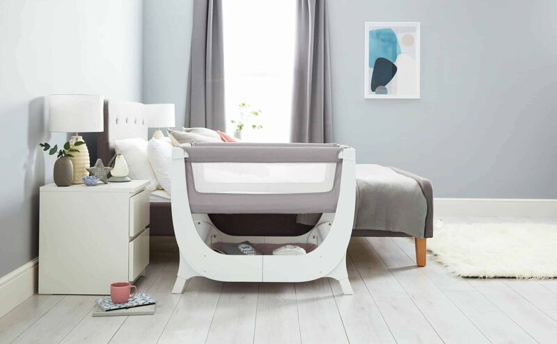 B&Eacute;ABA by Shnuggle Convertible Air Bedside Sleeper Bassinet