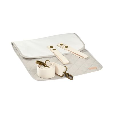 KIT ACCESORIOS BOLSO PARIS GRIS PERLA