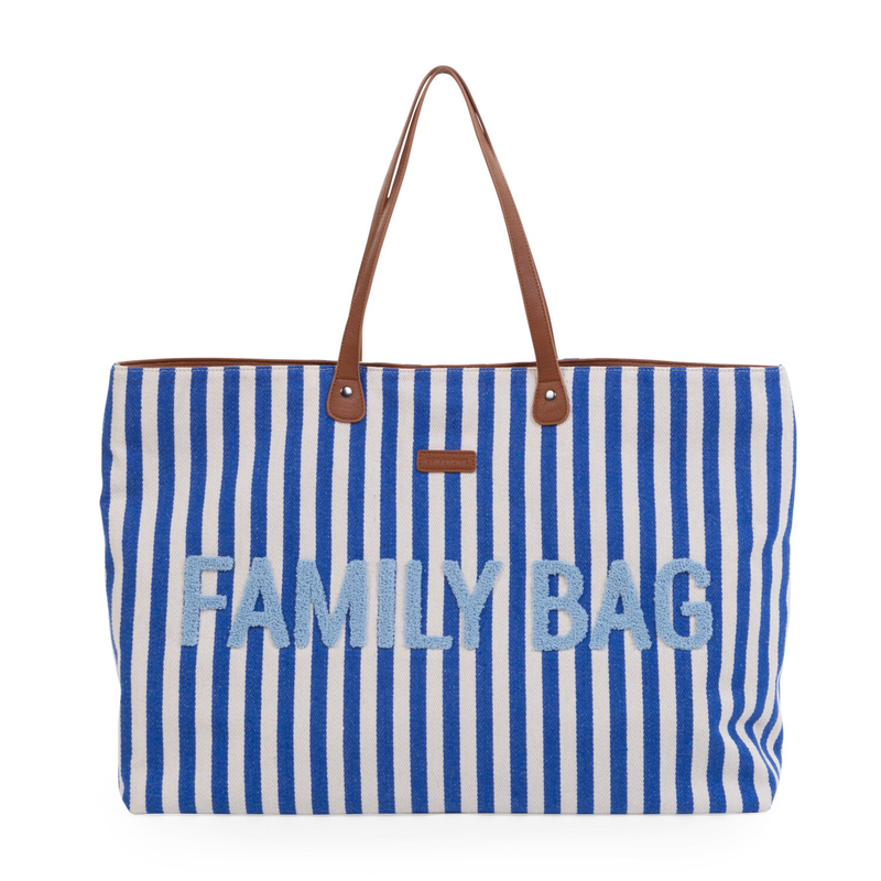 Family Bag - Righe Blu