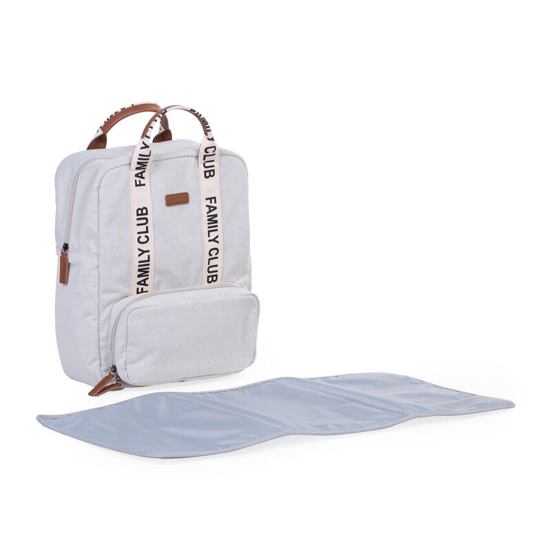 Family Club Signature Sac a Dos - Ecru (Childhome) - Image 9