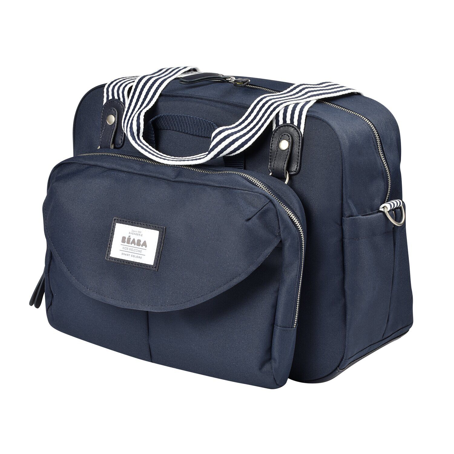 navy rucksack changing bag