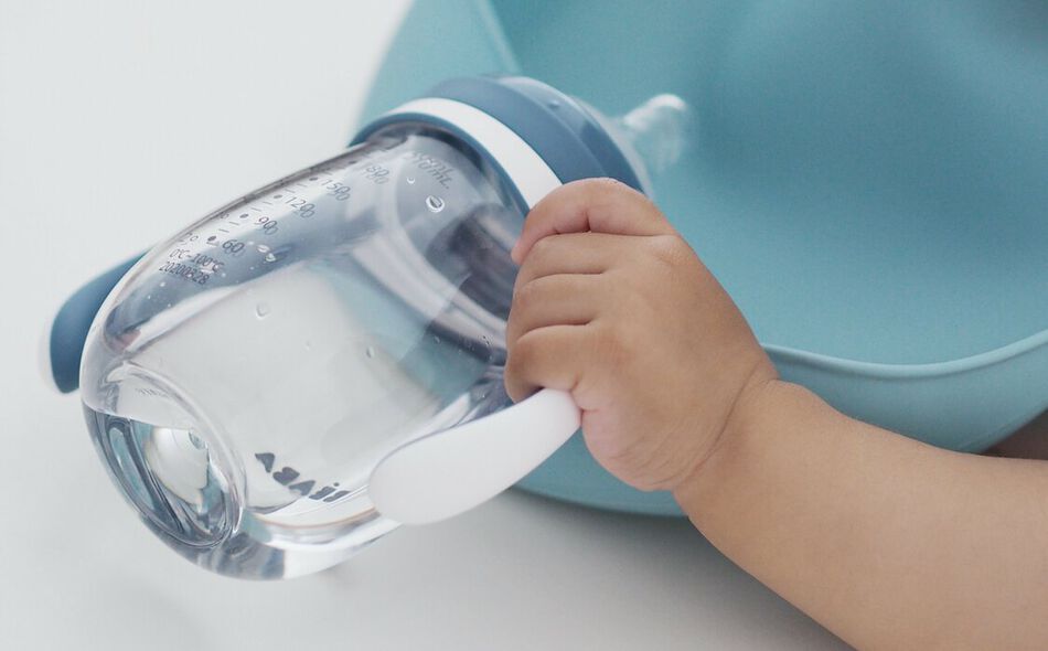 Silicone Baby Bib airy green