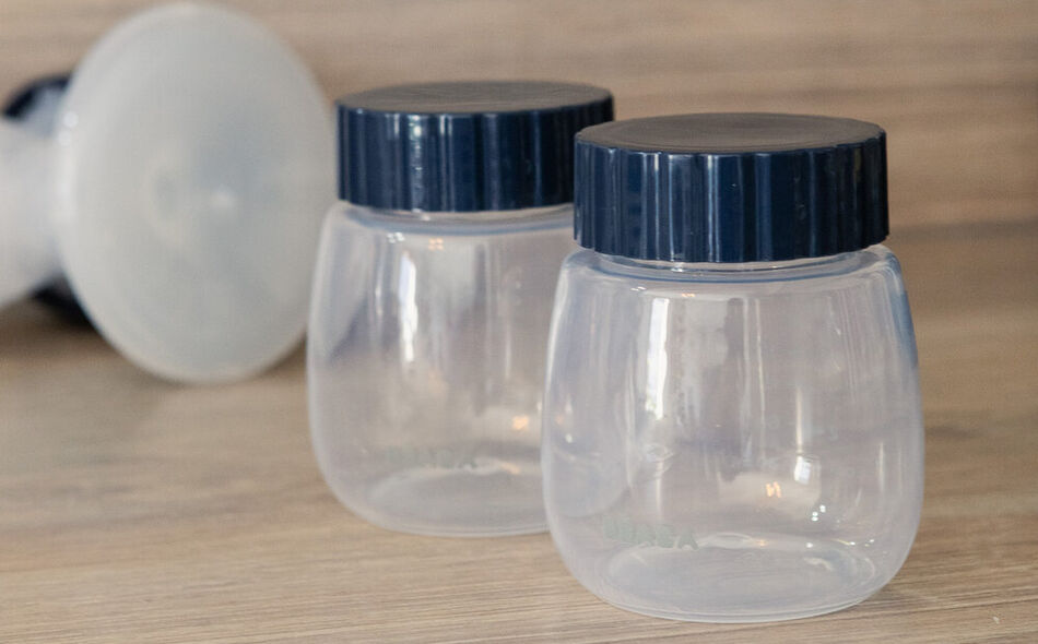 Botellas de Recogida y Almacenamiento para Sacaleches Dobles y Simples x2