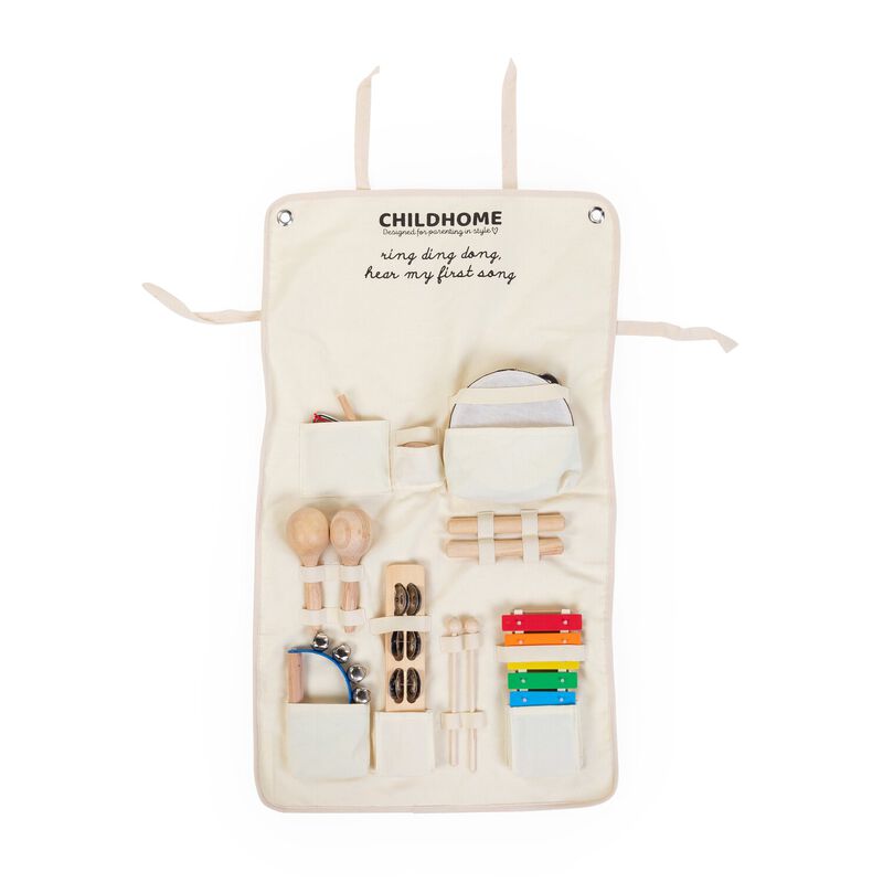 Set di 8 strumenti musicali + organizer