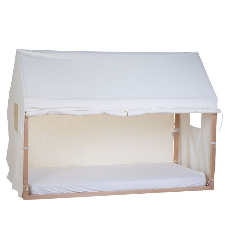 Cover Lettino montessori casa bianca 90x200