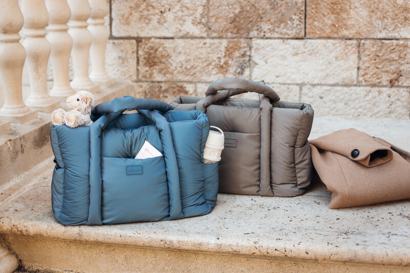 Puffy Paris Wickeltasche - Baltic Blue