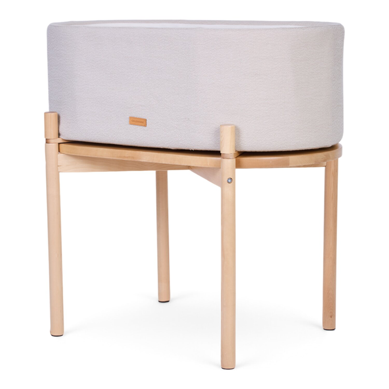 Wiege aus Leinen - Beige