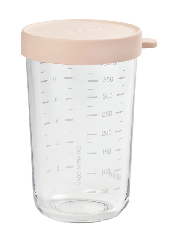  Glass Container 14 oz. Rose 2