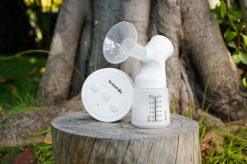 ZERO.ZERO 120 ml elektrische borstkolf met flesje
