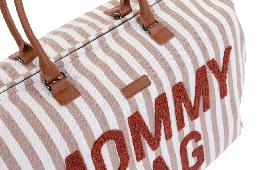 Nursery bag Mommy Bag ® Stripes nude