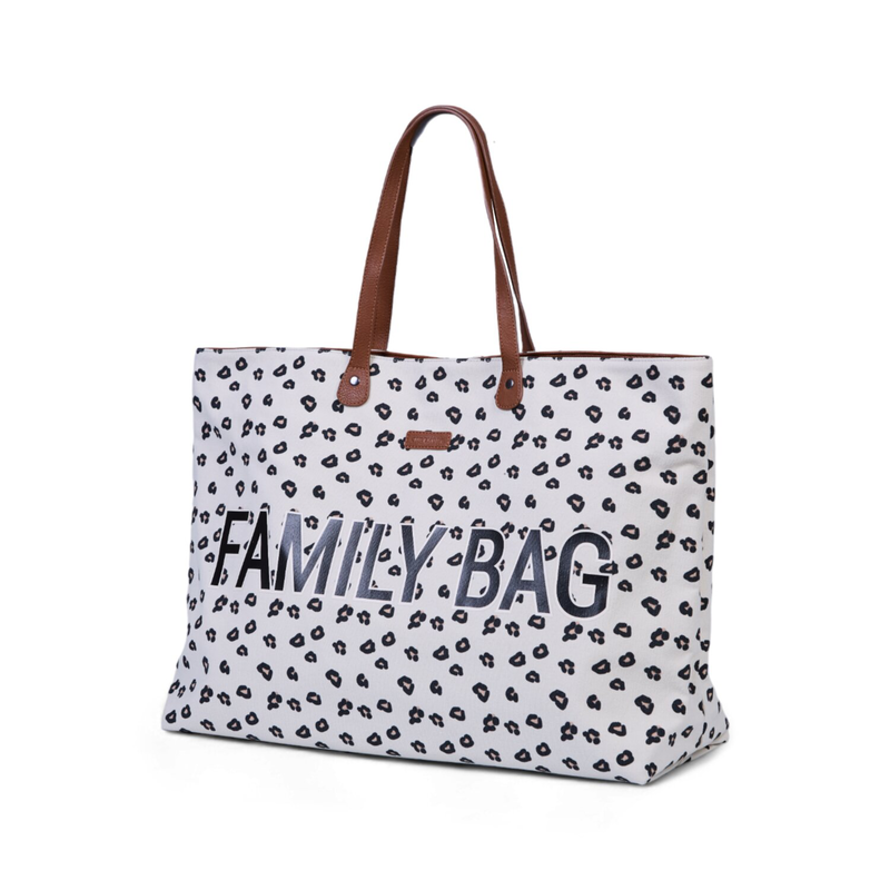 Family Bag - Cotone leopardo
