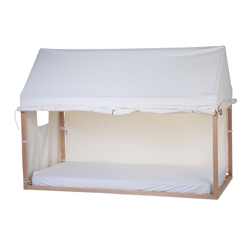 Cover Lettino montessori casa bianca 90x200