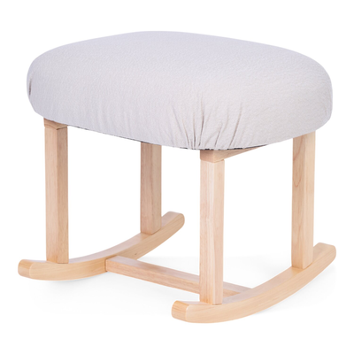 Repose-pieds &agrave; bascule - Lin - Beige 