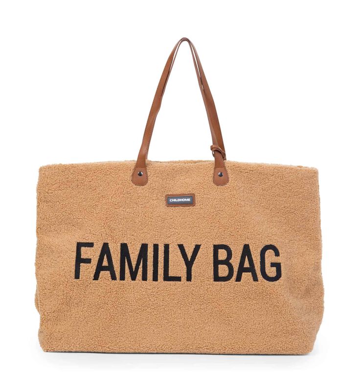 Childhome Family Bag - Teddy Beige 1
