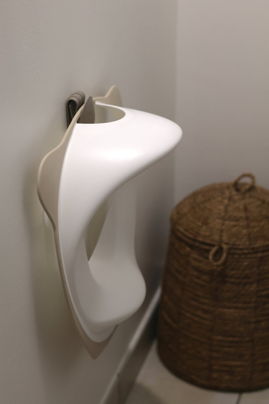 Umweltfreundlicher Toilettenaufsatz - Tonerde
