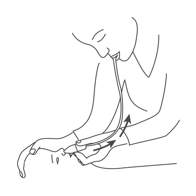 Minidoo aspirador nasal manual bebé azul
